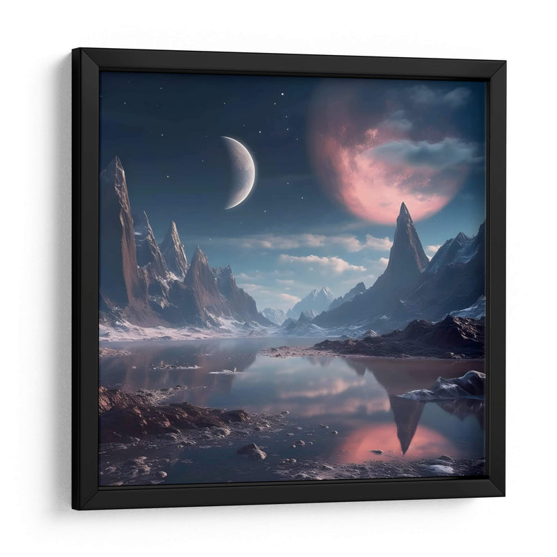 Lago Lunar - Creaciones  | Cuadro decorativo de Canvas Lab