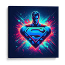 Superman Azul - Creaciones  | Cuadro decorativo de Canvas Lab