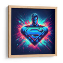 Superman Azul - Creaciones  | Cuadro decorativo de Canvas Lab
