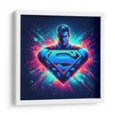 Superman Azul - Creaciones  | Cuadro decorativo de Canvas Lab