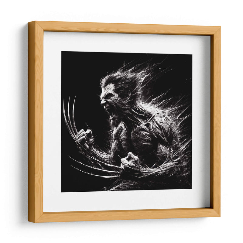 La ira de Wolverine  - Paltik Arte Digital | Cuadro decorativo de Canvas Lab