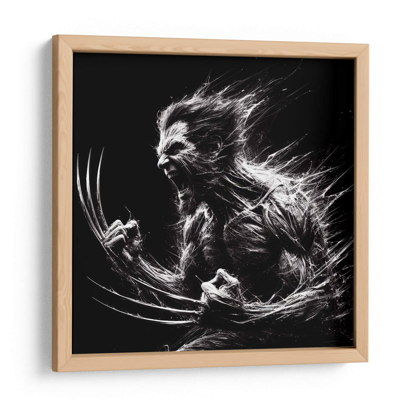 La ira de Wolverine  - Paltik Arte Digital | Cuadro decorativo de Canvas Lab