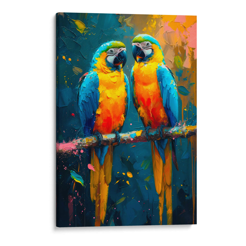 Guacamayas - Paltik Arte Digital | Cuadro decorativo de Canvas Lab