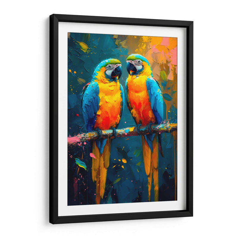 Guacamayas - Paltik Arte Digital | Cuadro decorativo de Canvas Lab