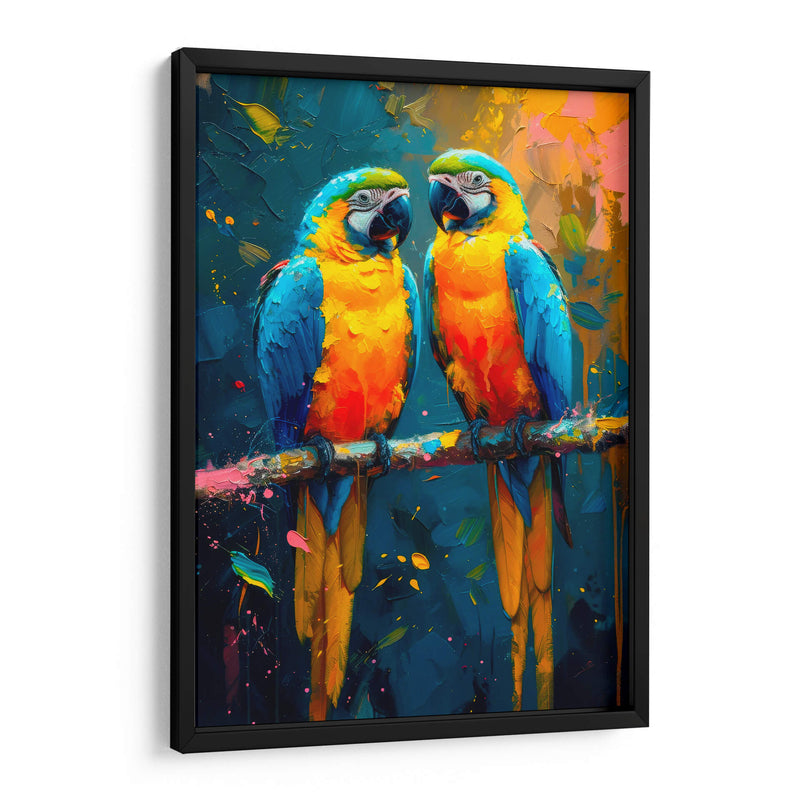 Guacamayas - Paltik Arte Digital | Cuadro decorativo de Canvas Lab
