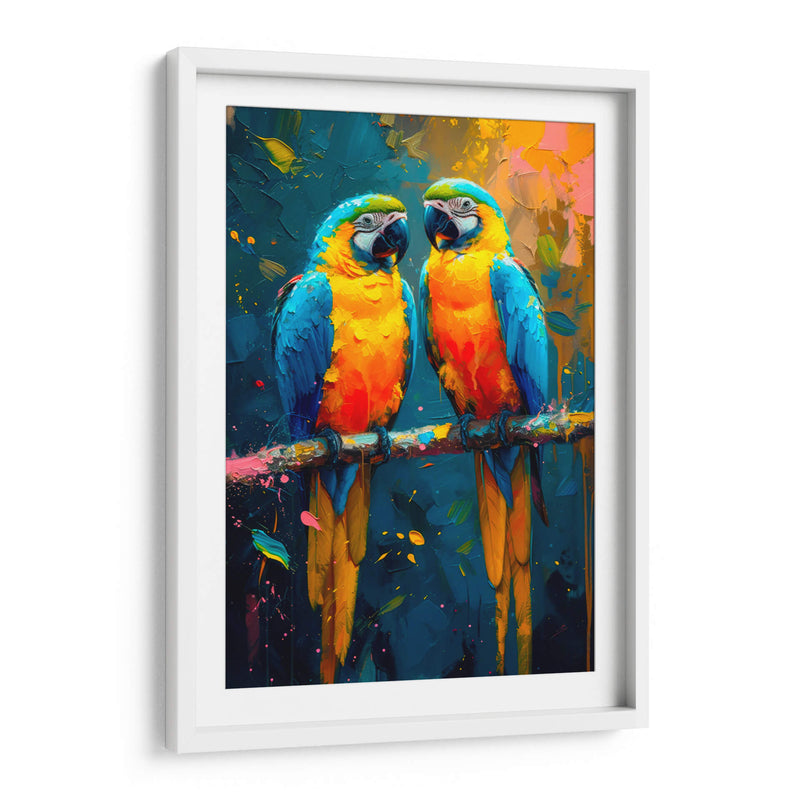Guacamayas - Paltik Arte Digital | Cuadro decorativo de Canvas Lab