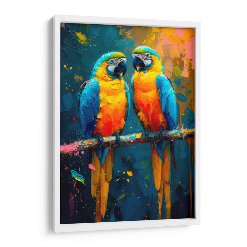 Guacamayas - Paltik Arte Digital | Cuadro decorativo de Canvas Lab