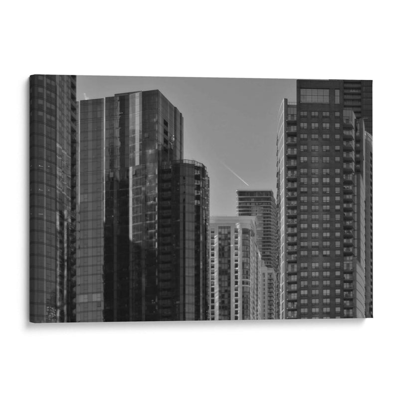 Chicago Skyline BW, 2024 - 2HumanKind | Cuadro decorativo de Canvas Lab