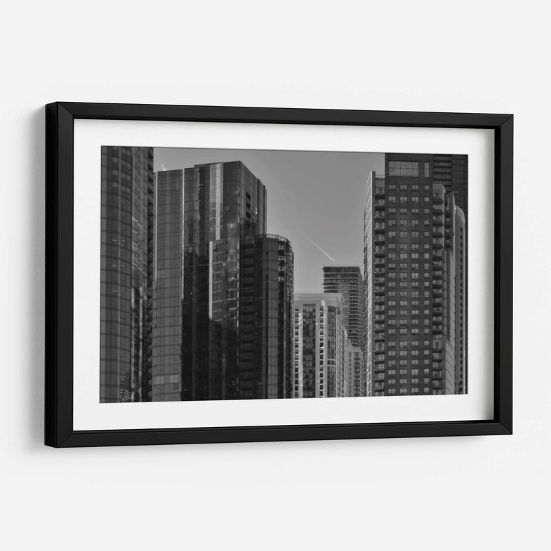 Chicago Skyline BW, 2024 - 2HumanKind | Cuadro decorativo de Canvas Lab