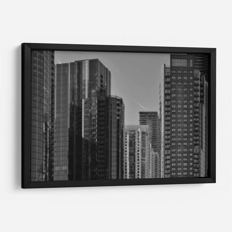 Chicago Skyline BW, 2024 - 2HumanKind | Cuadro decorativo de Canvas Lab