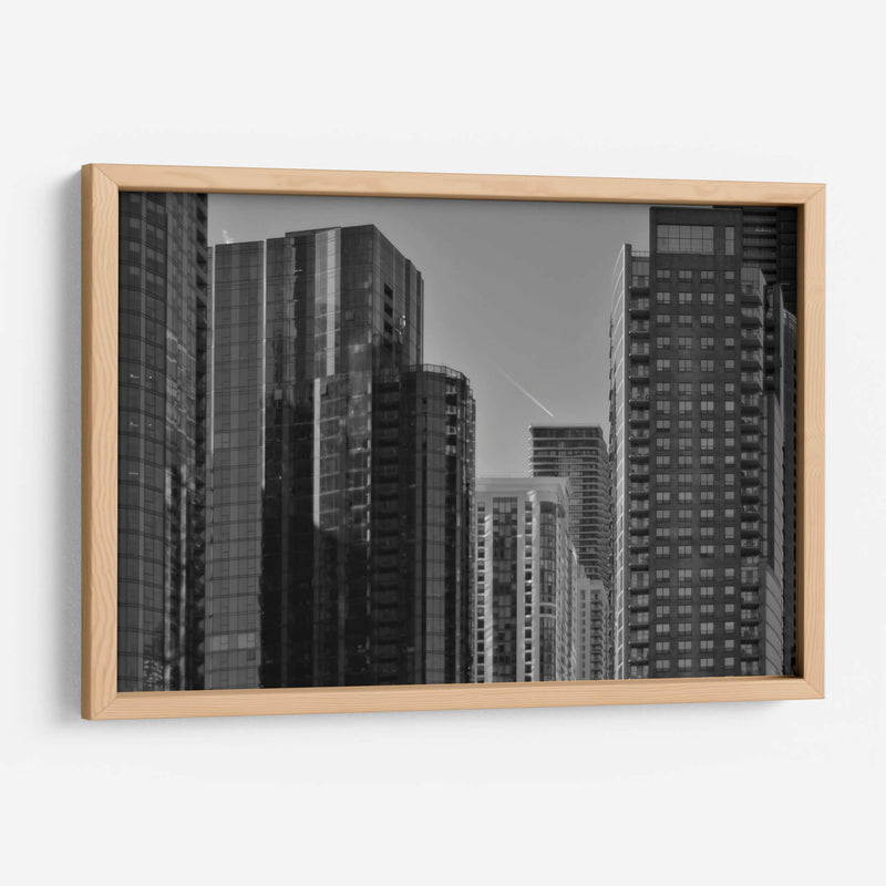 Chicago Skyline BW, 2024 - 2HumanKind | Cuadro decorativo de Canvas Lab