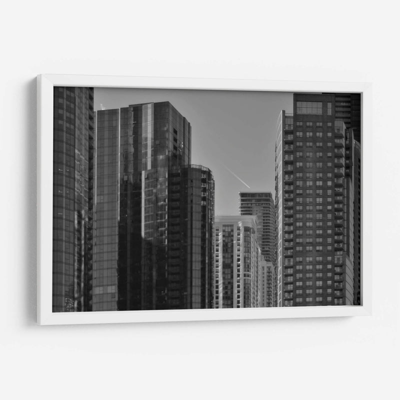 Chicago Skyline BW, 2024 - 2HumanKind | Cuadro decorativo de Canvas Lab