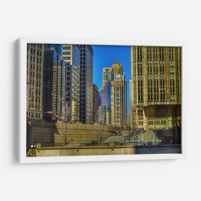 Chicago Riverwalk, 2024 - 2HumanKind | Cuadro decorativo de Canvas Lab