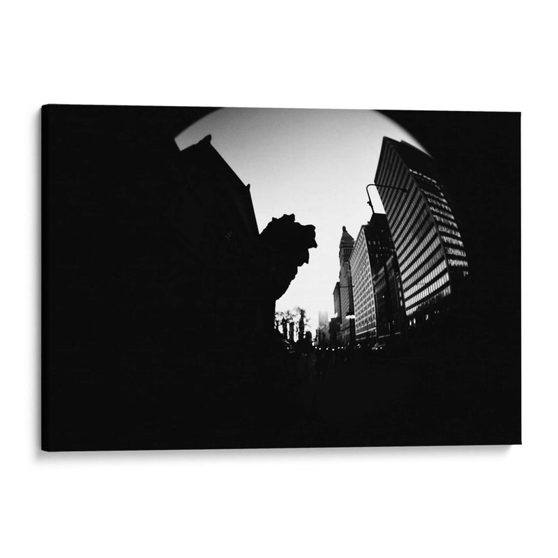 Lion King Silhouette, Chicago Arts Institute, 2024 - 2HumanKind | Cuadro decorativo de Canvas Lab