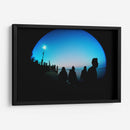 People Silhouettes Color - 2HumanKind | Cuadro decorativo de Canvas Lab
