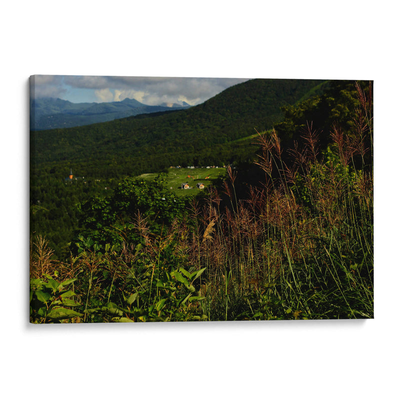 Iwanai Mountain View, from the Mountain - 2HumanKind | Cuadro decorativo de Canvas Lab