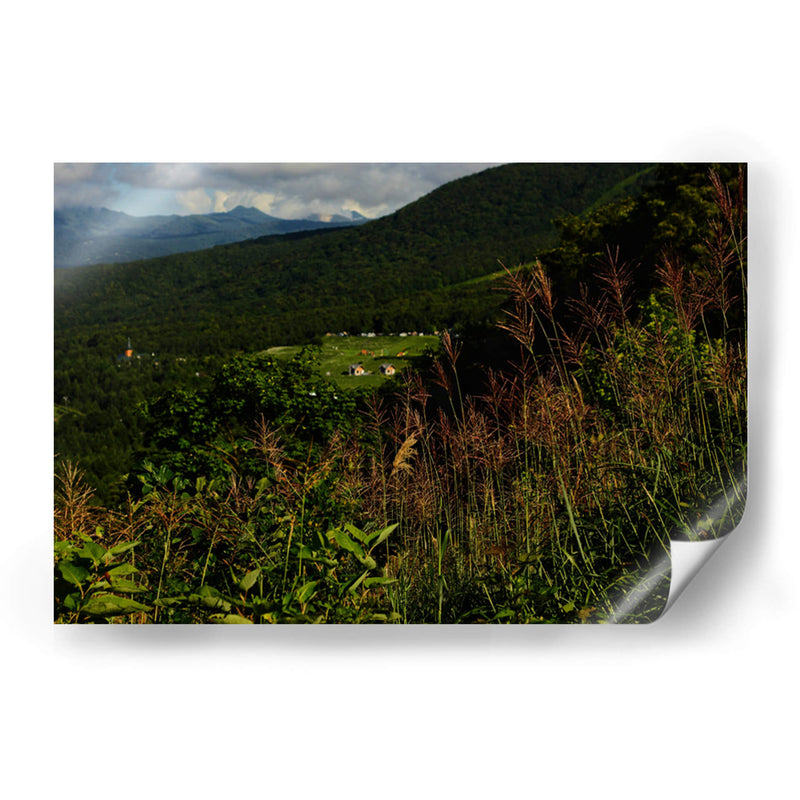 Iwanai Mountain View, from the Mountain - 2HumanKind | Cuadro decorativo de Canvas Lab