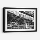 Subway over Harold Washington College (BW) - 2HumanKind | Cuadro decorativo de Canvas Lab