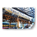 Subway over Harold Washington College (Color) - 2HumanKind | Cuadro decorativo de Canvas Lab
