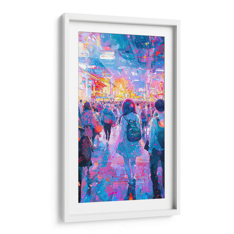 Paisaje urbano asiatico - Paltik Arte Digital | Cuadro decorativo de Canvas Lab