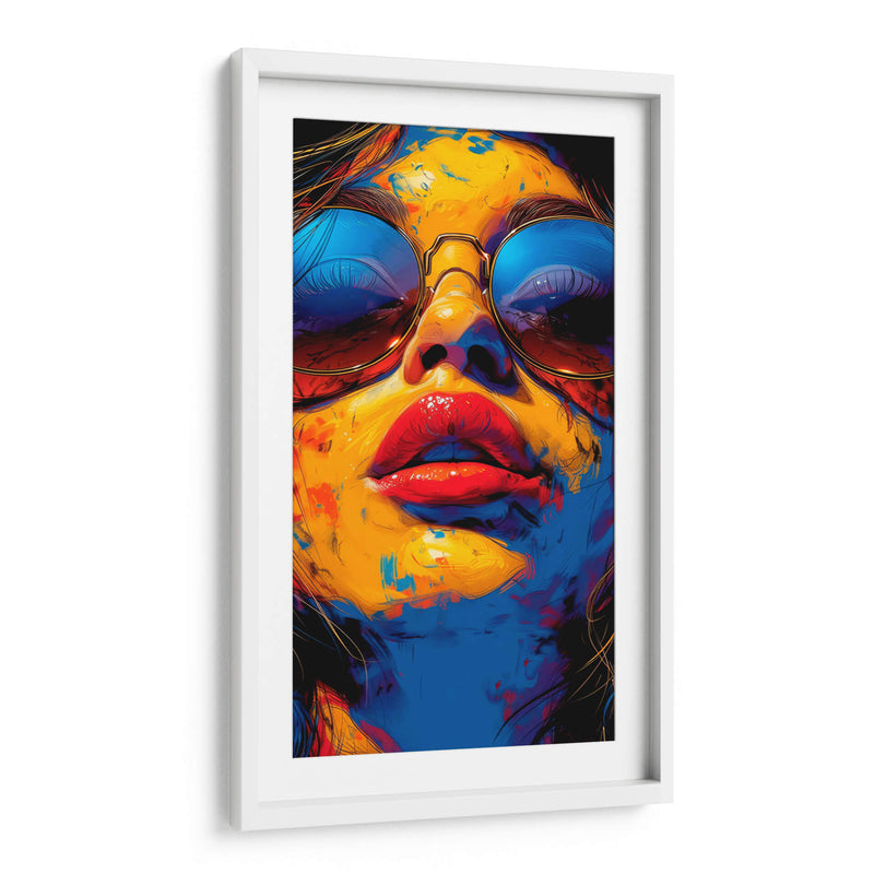 Closeup de mujer - Paltik Arte Digital | Cuadro decorativo de Canvas Lab