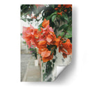 Blossoms After the Rain: Pastel Petals in Pink and Orange - Ani Coloca | Cuadro decorativo de Canvas Lab