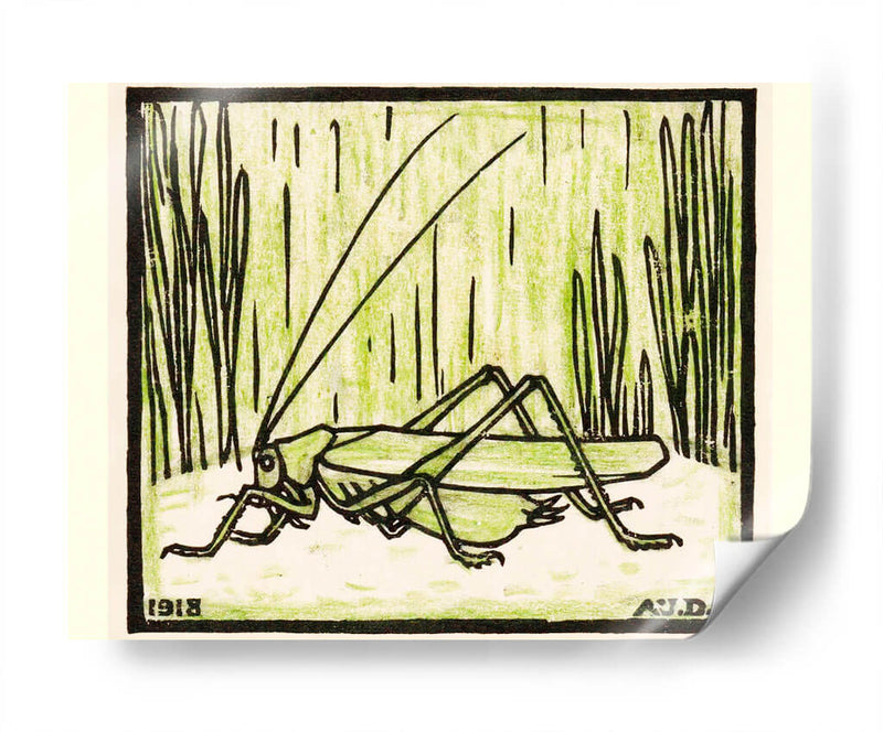 Saltamontes - I - Julie de Graag | Cuadro decorativo de Canvas Lab