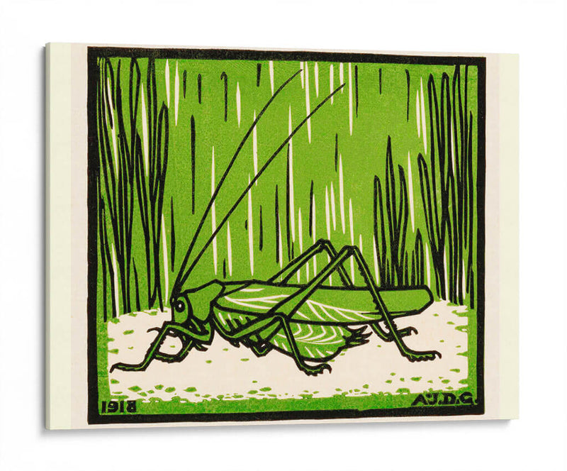 Saltamontes - II - Julie de Graag | Cuadro decorativo de Canvas Lab