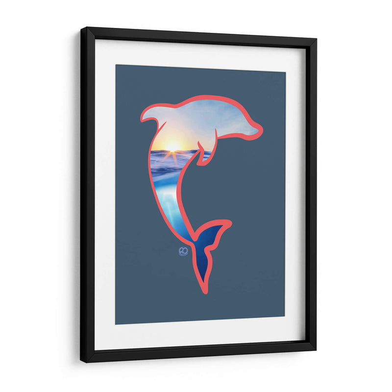 Delfin Saltando - Corrococho | Cuadro decorativo de Canvas Lab