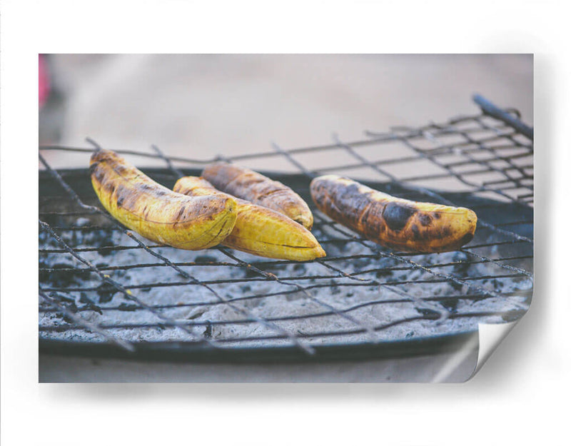 Asando platanitos | Cuadro decorativo de Canvas Lab