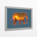 Elefante - Corrococho | Cuadro decorativo de Canvas Lab