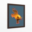 Elefante Pateando - Corrococho | Cuadro decorativo de Canvas Lab