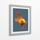 Elefante Pateando - Corrococho | Cuadro decorativo de Canvas Lab