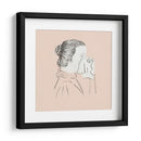 Cabeza de mujer con un pañuelo contra la nariz - Julie de Graag | Cuadro decorativo de Canvas Lab