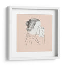 Cabeza de mujer con un pañuelo contra la nariz - Julie de Graag | Cuadro decorativo de Canvas Lab