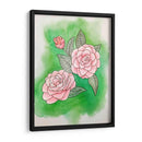 Verde y Rosa II - Viridiana Calzada | Cuadro decorativo de Canvas Lab