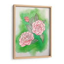 Verde y Rosa II - Viridiana Calzada | Cuadro decorativo de Canvas Lab