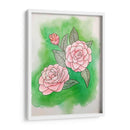 Verde y Rosa II - Viridiana Calzada | Cuadro decorativo de Canvas Lab