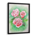 Verde y Rosa III - Viridiana Calzada | Cuadro decorativo de Canvas Lab