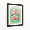 Verde y Rosa III - Viridiana Calzada | Cuadro decorativo de Canvas Lab