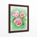 Verde y Rosa III - Viridiana Calzada | Cuadro decorativo de Canvas Lab