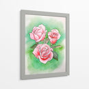 Verde y Rosa III - Viridiana Calzada | Cuadro decorativo de Canvas Lab