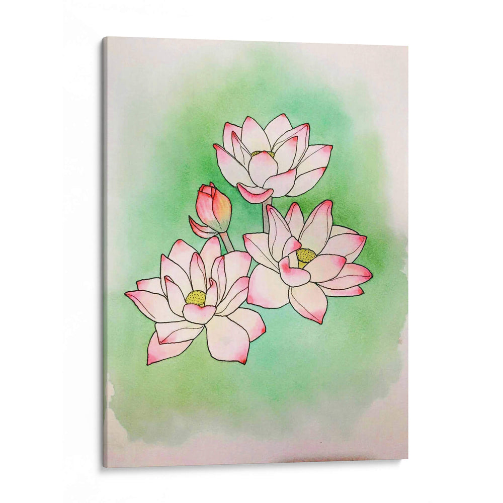 Verde y Rosa IV - Viridiana Calzada | Cuadro decorativo de Canvas Lab