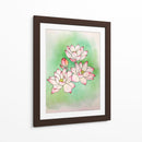Verde y Rosa IV - Viridiana Calzada | Cuadro decorativo de Canvas Lab