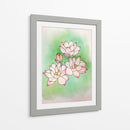 Verde y Rosa IV - Viridiana Calzada | Cuadro decorativo de Canvas Lab