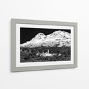 Templo y Montaña B - Guillermo Aparicio | Cuadro decorativo de Canvas Lab