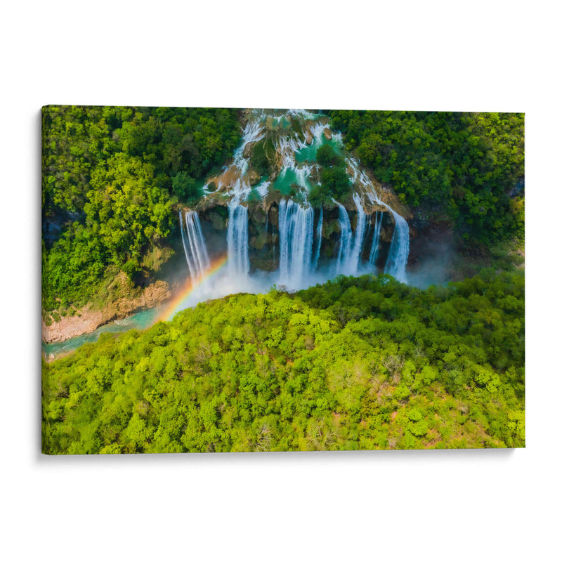 Cascada de Tamul - Guillermo Aparicio | Cuadro decorativo de Canvas Lab