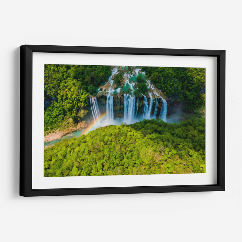 Cascada de Tamul - Guillermo Aparicio | Cuadro decorativo de Canvas Lab