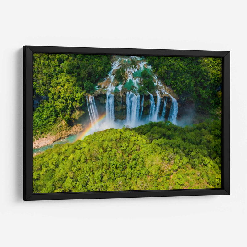 Cascada de Tamul - Guillermo Aparicio | Cuadro decorativo de Canvas Lab