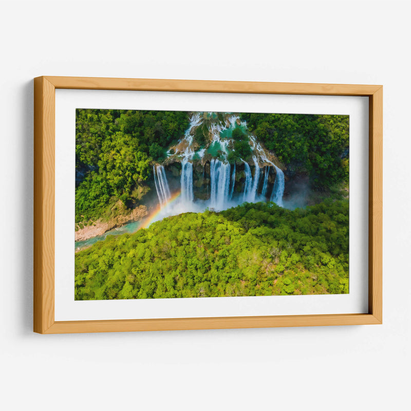 Cascada de Tamul - Guillermo Aparicio | Cuadro decorativo de Canvas Lab